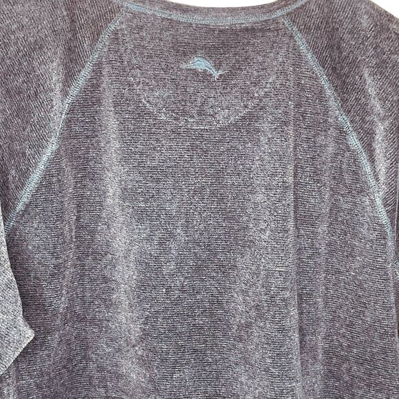 Tommy Bahama | Navy Cotton-Blend Pullover Sweatshirt Size XL | EUC - Picture 11 of 12
